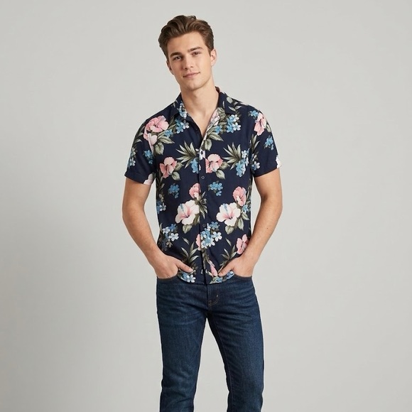 Hollister Other - Hollister Tropical Floral Button-Up | Size Small